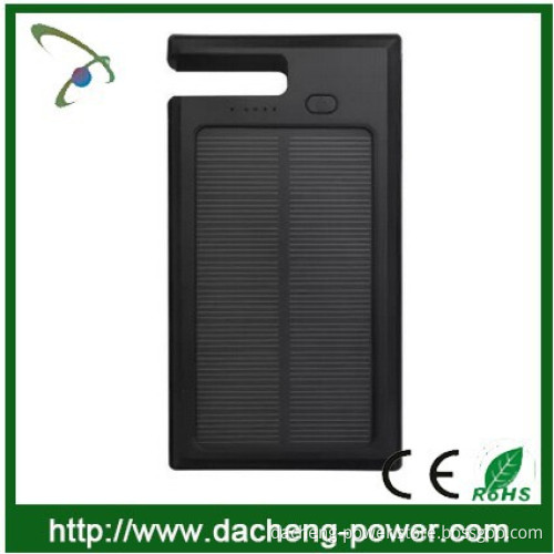 2016 Newly design high capacity 12000mAH mobile solar charger for mobile phone